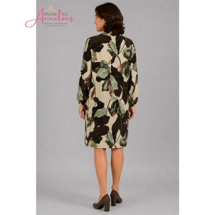 Batida Jurk sjaaltje 2647 Flora print Batida Jurk sjaaltje 2647 Flora print